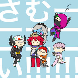 This is a pixiv picture whose title is スター団.