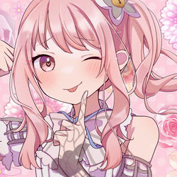 This is a pixiv picture whose title is 🎀.