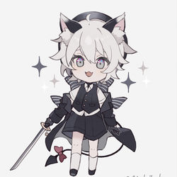 This is a pixiv picture whose title is SD.