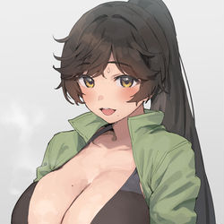 This is a pixiv picture whose title is 山葉由芽.