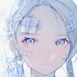 This is a pixiv picture whose title is clear💠.