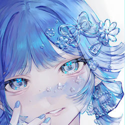 This is a pixiv picture whose title is clear accessory ✧︎*。.