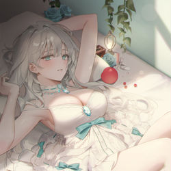 This is a pixiv picture whose title is 🌹.