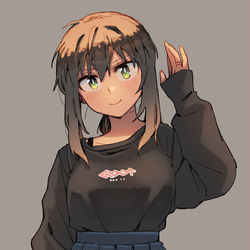 This is a pixiv picture whose title is 改時代のスカート.