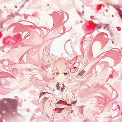 This is a pixiv picture whose title is ❀.