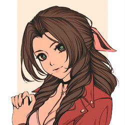 This is a pixiv picture whose title is aerith.