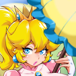This is a pixiv picture whose title is Peachy! ^^.