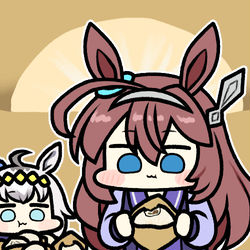 This is a pixiv picture whose title is ミホノブルボン.