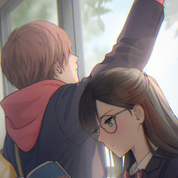 This is a pixiv picture whose title is 大好きな人.
