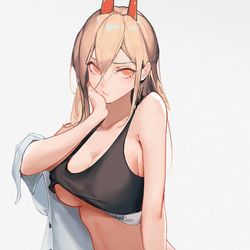This is a pixiv picture whose title is パワー.