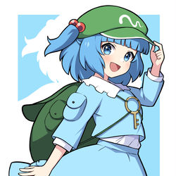 This is a pixiv picture whose title is 河城にとり.