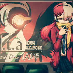 This is a pixiv picture whose title is ”ウタ"ともう一つの顔”歌姫UTA".