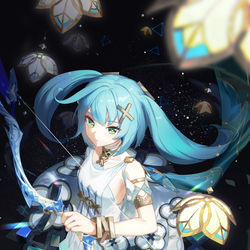 This is a pixiv picture whose title is 珐露珊.