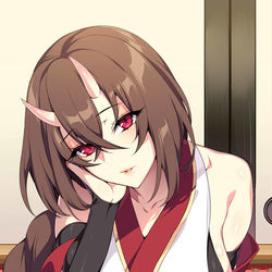 This is a pixiv picture whose title is 人付き合いが苦手な未亡人の雪女さんと呪いの指輪2.