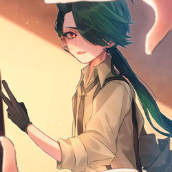 This is a pixiv picture whose title is 無題.