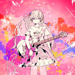 This is a pixiv picture whose title is ぼっちちゃん.