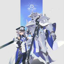 This is a pixiv picture whose title is 【PFSOZ】ジルバ&リゼッタ【イスリアド家】.