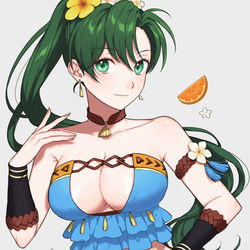 This is a pixiv picture whose title is 水着リン.