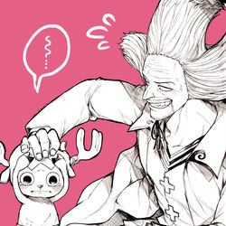 This is a pixiv picture whose title is チョッパーとヒルルク.