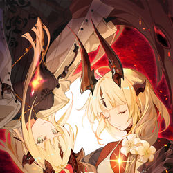 This is a pixiv picture whose title is 火 炎.