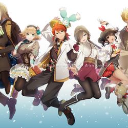 This is a pixiv picture whose title is TOA17周年.