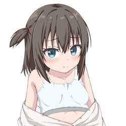 This is a pixiv picture whose title is 挑発をシてくる子.
