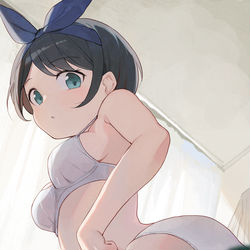 This is a pixiv picture whose title is 更科瑠夏.