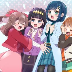 This is a pixiv picture whose title is デパプリ３９話.