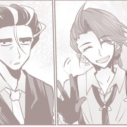 This is a pixiv picture whose title is アオチリまんが.