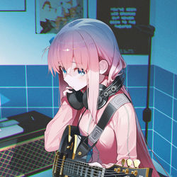 This is a pixiv picture whose title is Gotoh Hitori.