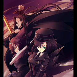 This is a pixiv picture whose title is 【PFSOZ】シュート＆ナビゲート【黒王軍の進撃】.