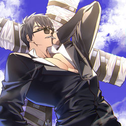 This is a pixiv picture whose title is Nicholas D. Wolfwood.