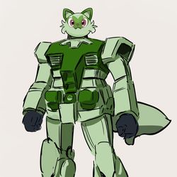 This is a pixiv picture whose title is ニャオハ立ち。.