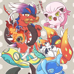 This is a pixiv picture whose title is パルデアまとめ.
