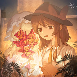 This is a pixiv picture whose title is 诱蛾灯.