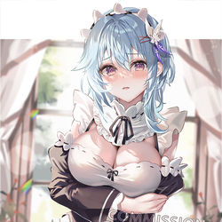 This is a pixiv picture whose title is commission.