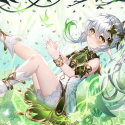 This is a pixiv picture whose title is ナヒーダ-小吉祥草王.