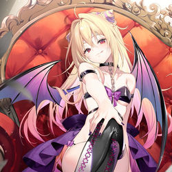 This is a pixiv picture whose title is となりに座りなさい.