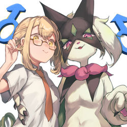 This is a pixiv picture whose title is ♂♂.