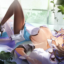 This is a pixiv picture whose title is 耶拉冈德在上.