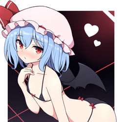 This is a pixiv picture whose title is マイクロ水着レミリア.
