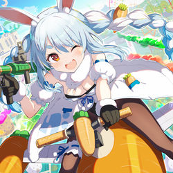 This is a pixiv picture whose title is ぺこちゃん.