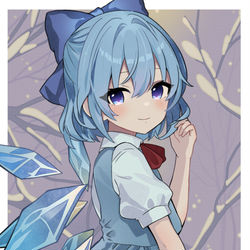 This is a pixiv picture whose title is ❅.