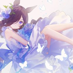 This is a pixiv picture whose title is 花嫁ライスちゃん.