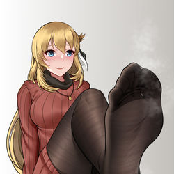 This is a pixiv picture whose title is 委託絵.