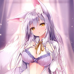 This is a pixiv picture whose title is もふもふ後光.