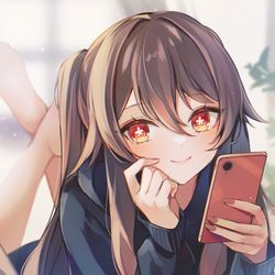 This is a pixiv picture whose title is 胡桃.