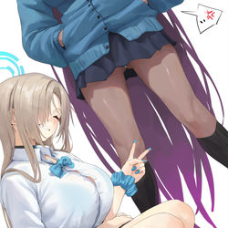 This is a pixiv picture whose title is blueaca.