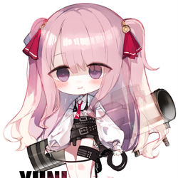 This is a pixiv picture whose title is NIKKE:ユニ.