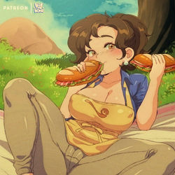 This is a pixiv picture whose title is [RETRO] SV Paldea Mom [PKMN].